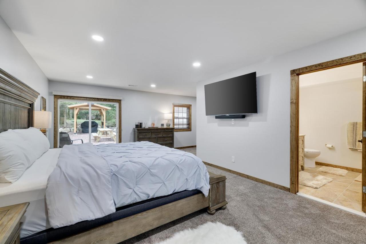 Whiskey Pines Retreat! Single Level Home, Outdoor Firepit, Ac, Bbq! Sleeps 9 In Lake Harmony! Esterno foto