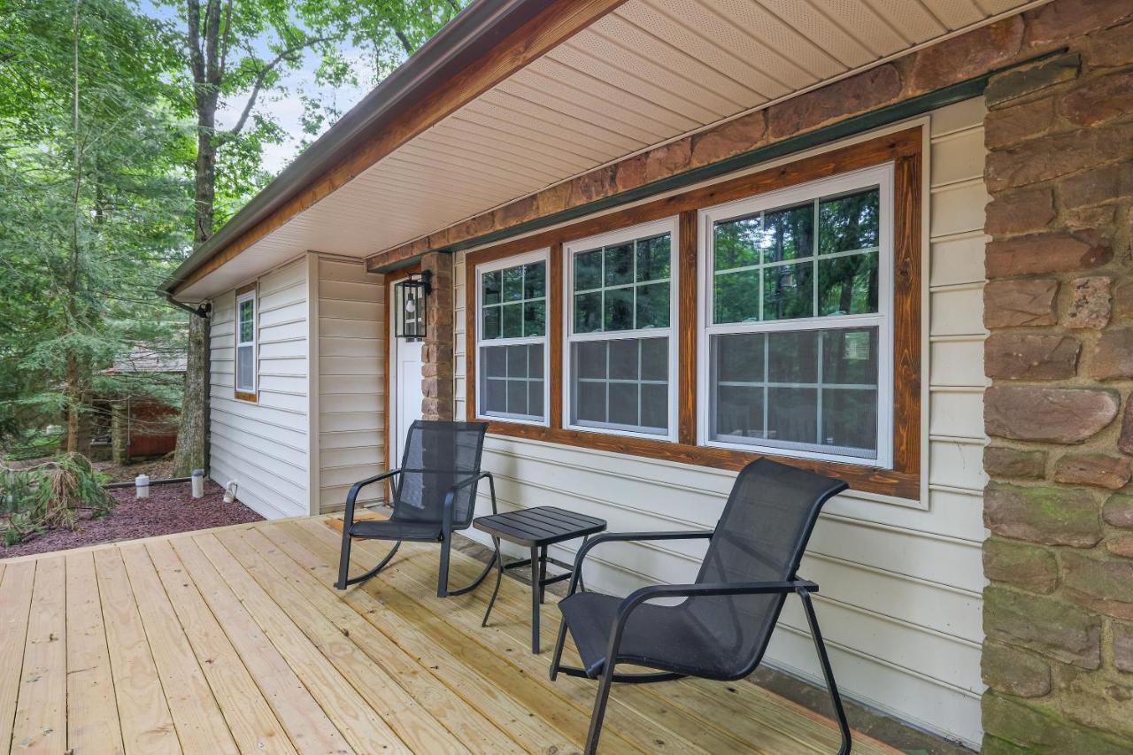 Whiskey Pines Retreat! Single Level Home, Outdoor Firepit, Ac, Bbq! Sleeps 9 In Lake Harmony! Esterno foto